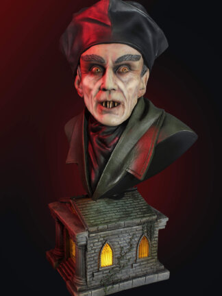 Nosferatu Bust Unpainted Statue Model Kit