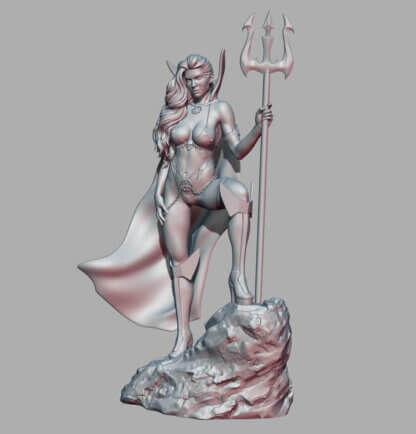 Lady Satanus - Resin Model Kit - Image 3