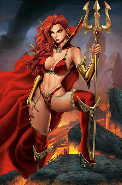 Lady Satanus - Resin Model Kit
